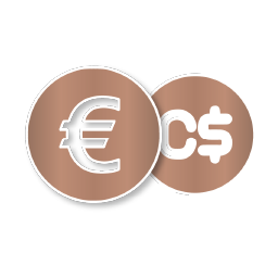 نماد EUR/CAD دستیار شاخص سوم