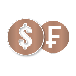 نماد USD/CHF دستیار شاخص سوم